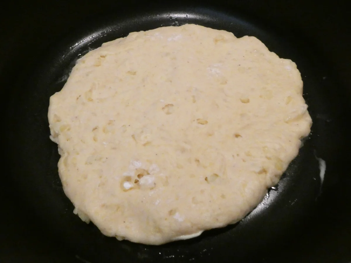 Pfannen-Kartoffelbrot mit Käse überbacken - Rezept - Bild Nr. 16449