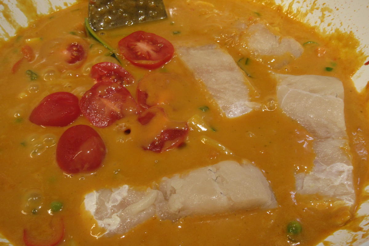 Fisch: Rotes Fisch-Curry - Rezept - Bild Nr. 16444