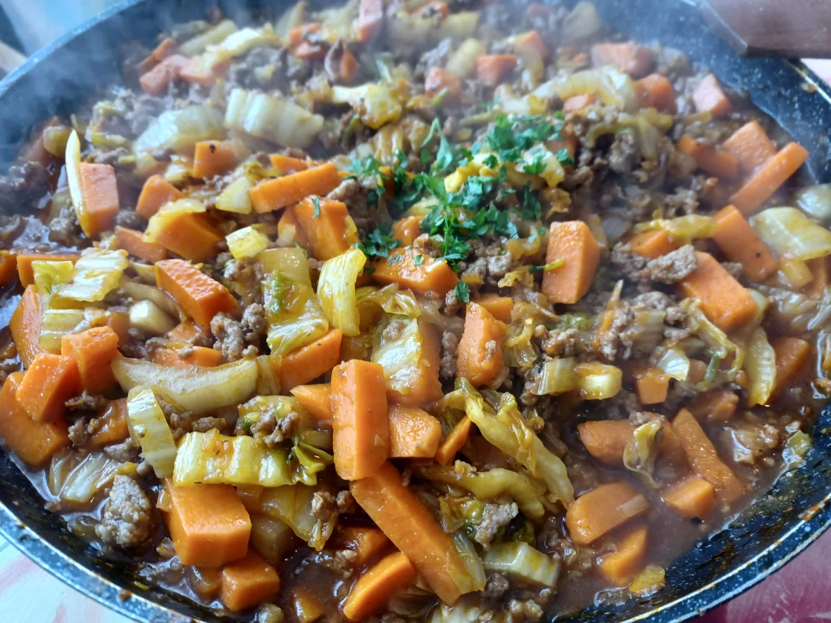 Hackfleisch - Pfanne - Rezept - Bild Nr. 16451