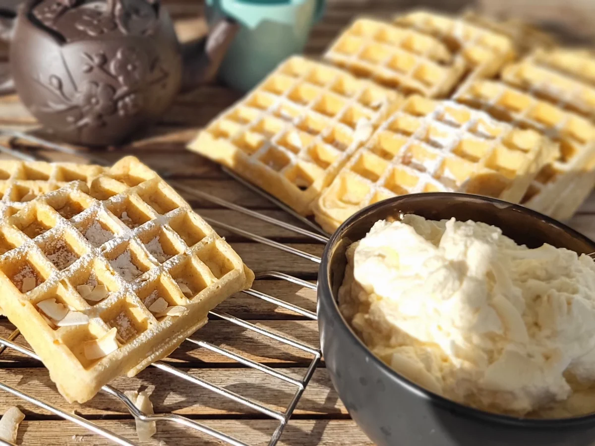 Rezept: BiNe` S KOKOS - SCHOKOCHIPS - WAFFELN Bild Nr. 3 BiNe` S KOKOS - SCHOKOCHIPS - WAFFELN - Rezept - Bild Nr. 3
