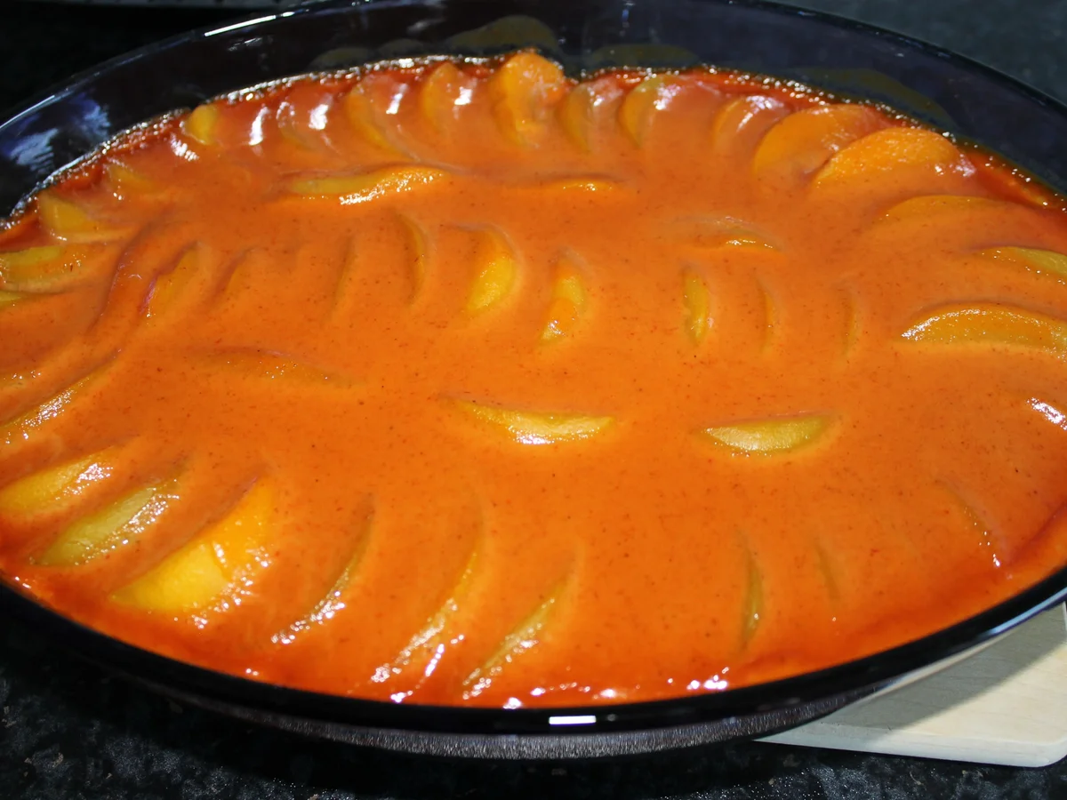 Pfirsich-Gehacktes-Auflauf - Rezept - Bild Nr. 16466