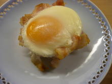 Eier mit Bacon in der Muffinform - Rezept - Bild Nr. 16464
