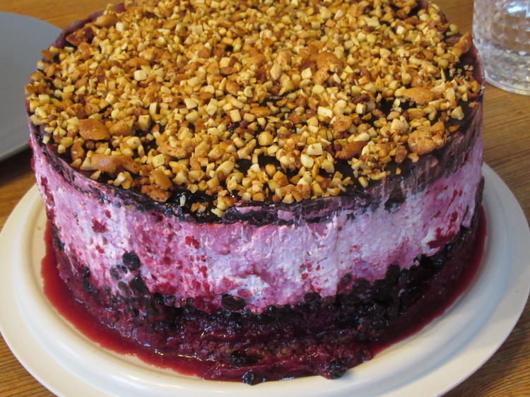 Backen: Heidelbeer Schmand Torte - von lunapiena Backen: Heidelbeer Schmand Torte - von lunapiena