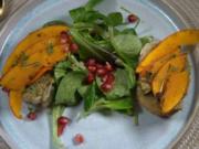 Herbstliches Ciabatta mit Mandelmus und Feldsalat - Rezept - Bild Nr. 16464