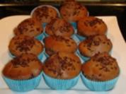 Nutella-Bananen Muffins - Rezept