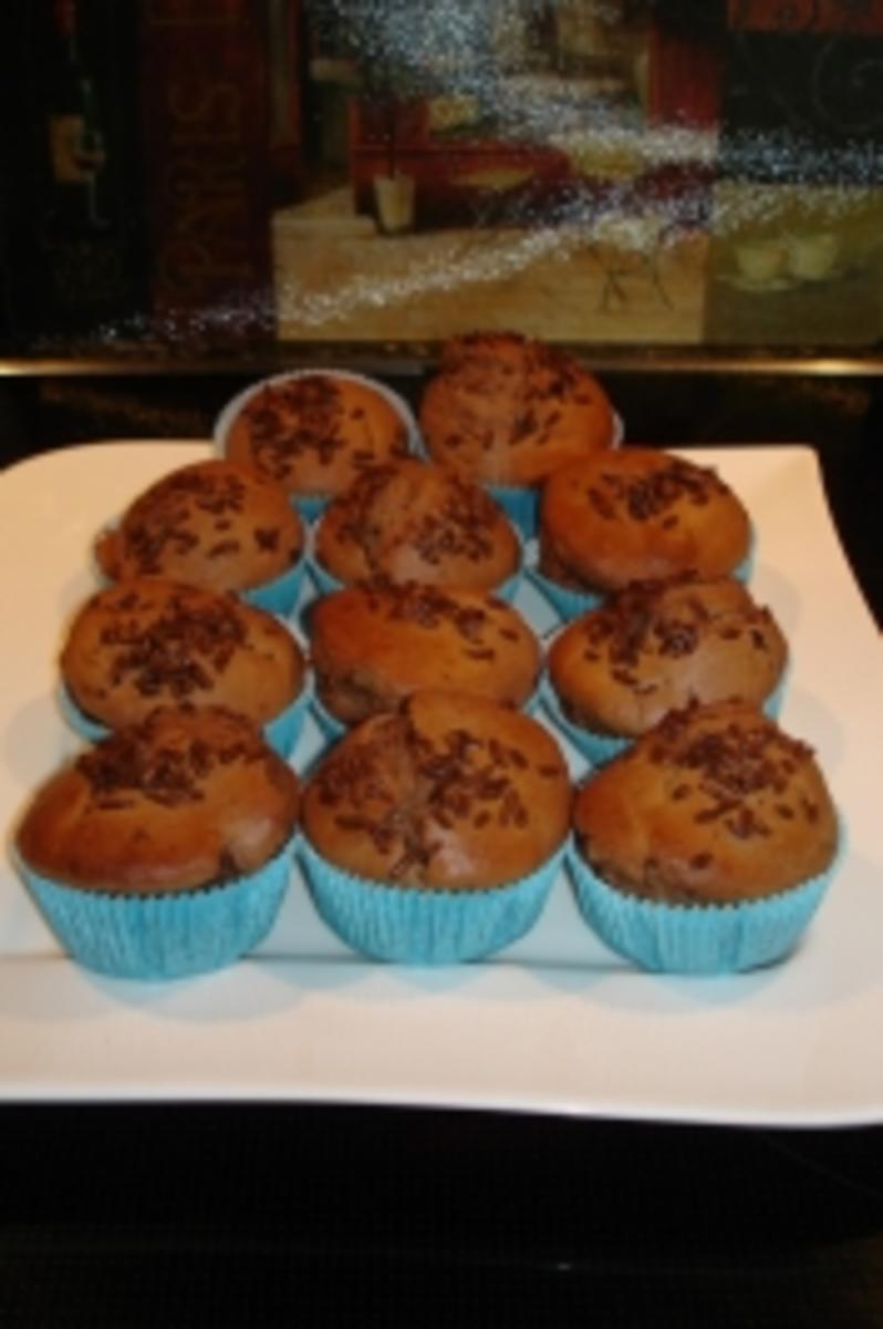 Nutella-Bananen Muffins Rezept Eingereicht von Sri_Devi