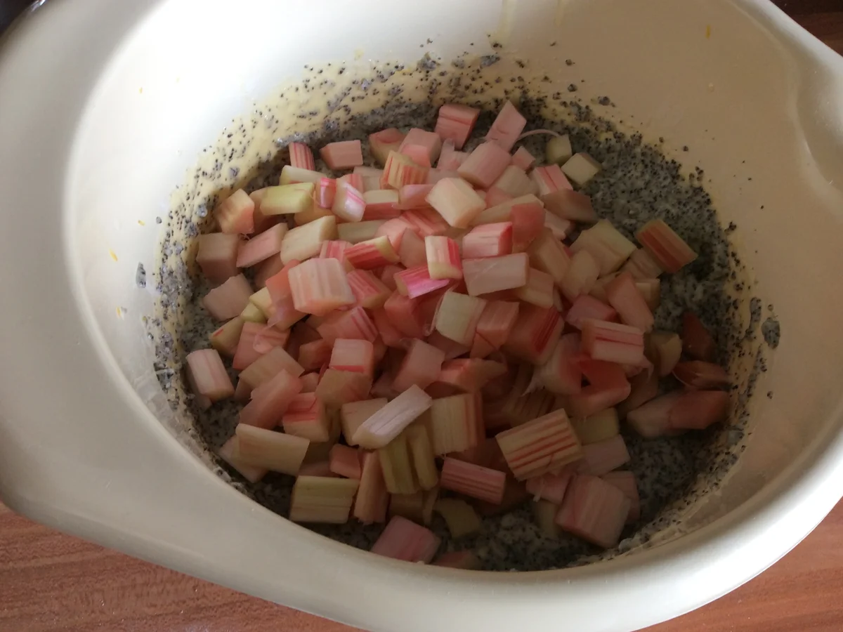 Mohn-Rhabarber-Muffins - Rezept - Bild Nr. 5