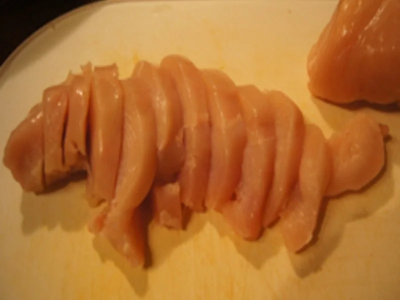 Hähnchen süßsauer mit Basmatireis - Rezept - Bild Nr. 16483