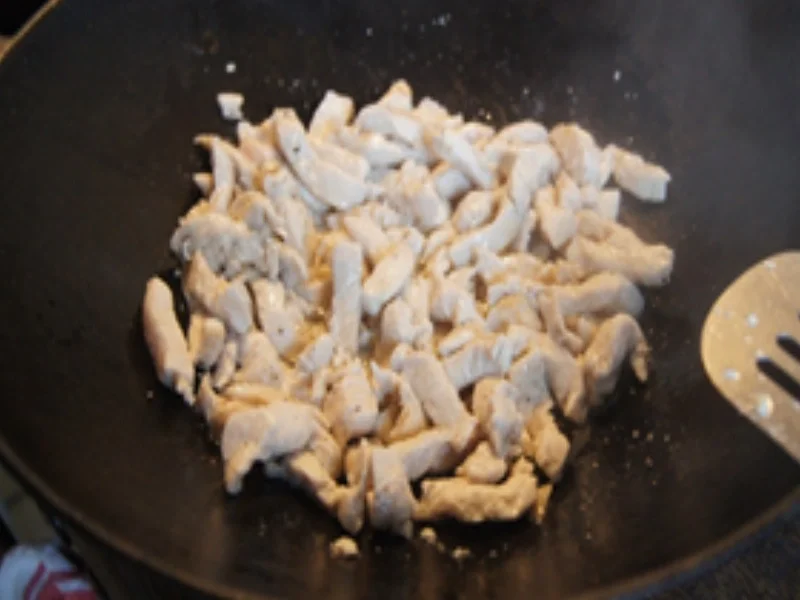 Hähnchen süßsauer mit Basmatireis - Rezept - Bild Nr. 16486