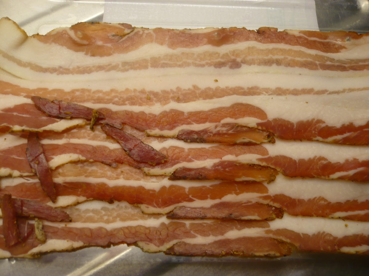 Bacon Chip mit Ziegenkäse und Feige - von rollimops