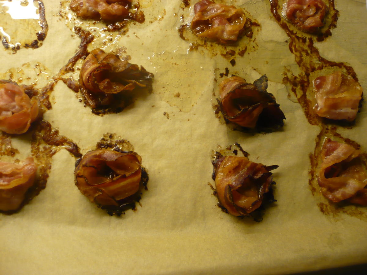 Bacon Chip mit Ziegenkäse und Feige - von rollimops