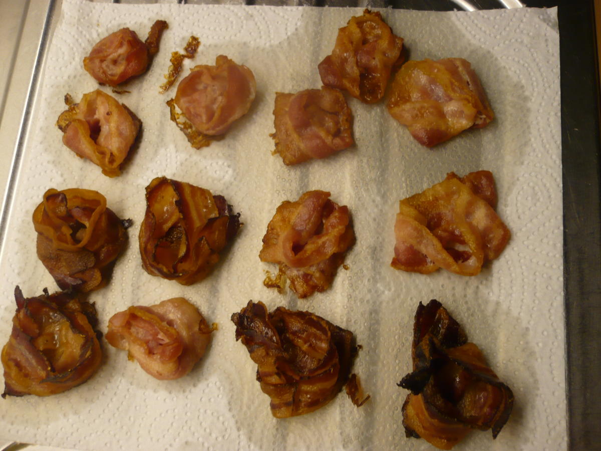 Bacon Chip mit Ziegenkäse und Feige - von rollimops