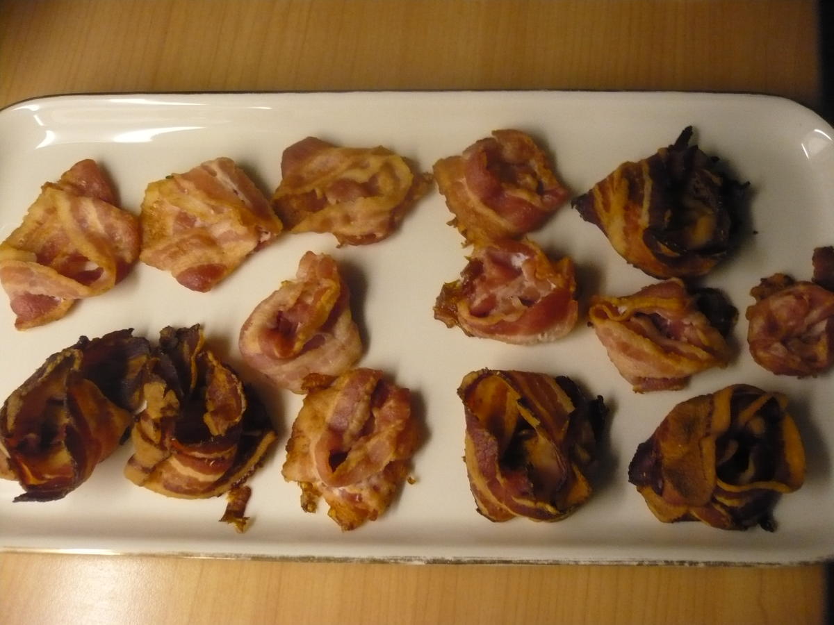 Bacon - Chip mit Ziegenkäse und Feige - Rezept - Bild Nr. 7
