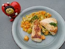 Hähnchenbrust zu Süßkartoffel - Porree - Gemüse - Rezept - Bild Nr. 16473