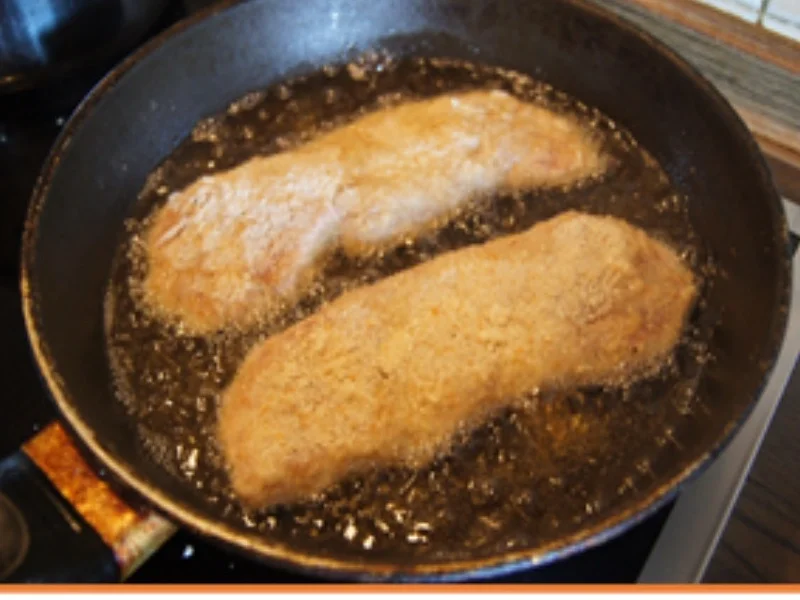 Paniertes Schweinesteak mit Bundmöhren und Sellerie-Kartoffel-Stampf - Rezept - Bild Nr. 16475