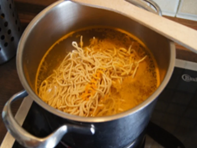 Mie-Nudeln mit Hähnchenbrustfilet und Paprika - Rezept - Bild Nr. 5