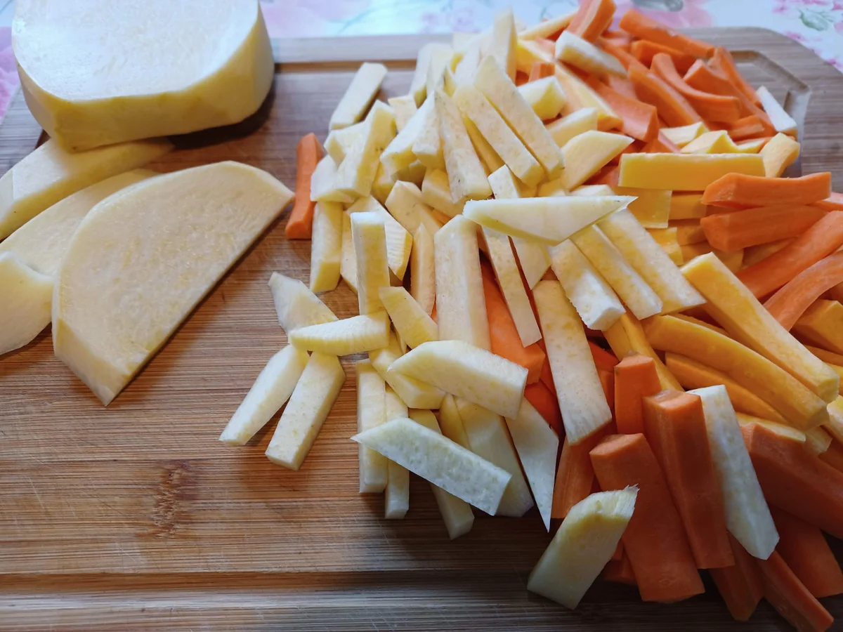 Rezept: Kohlrübengemüse mit Möhren Bild Nr. 16477 Kohlrübengemüse mit Möhren - Rezept - Bild Nr. 16477