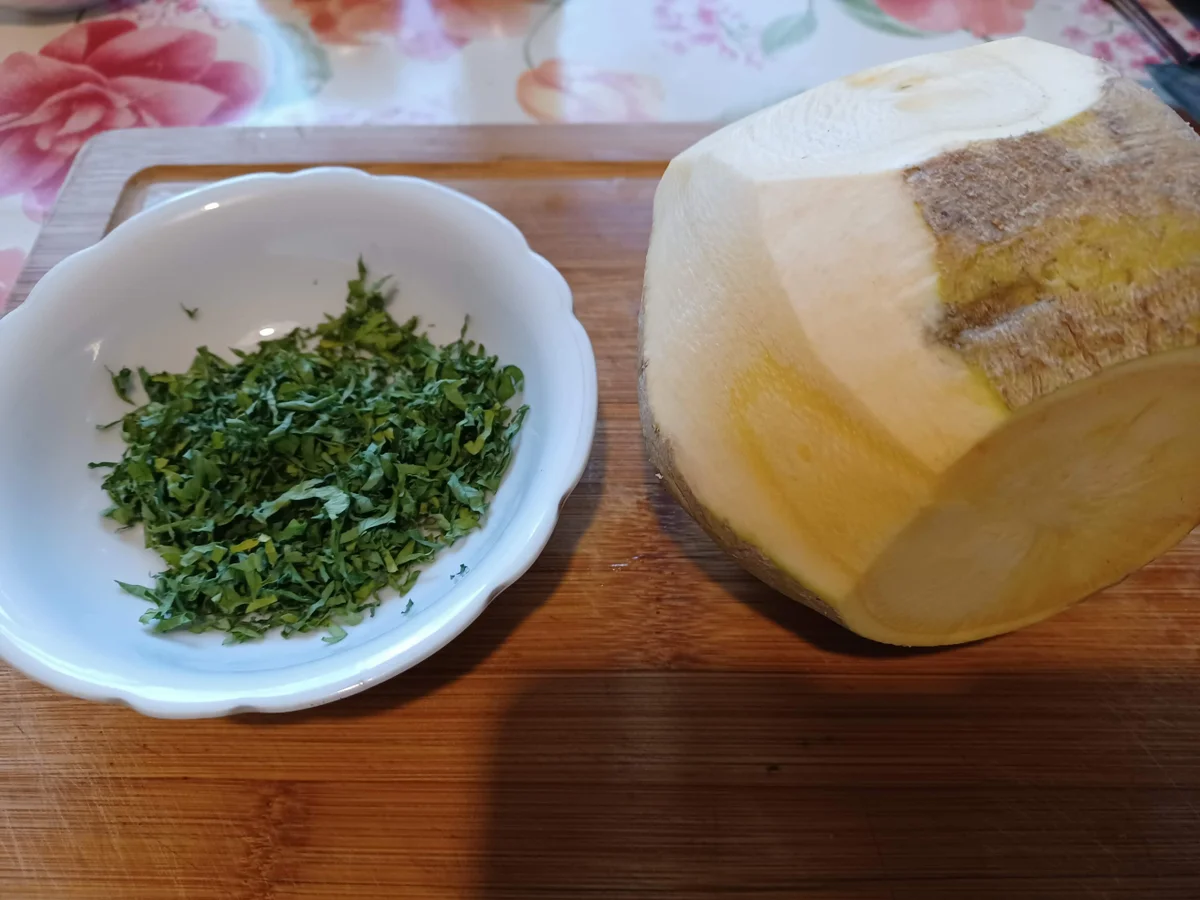 Salat von der Kohlrübe - Rezept - Bild Nr. 3