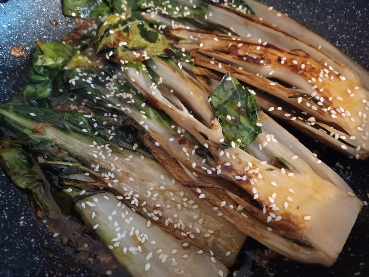 Süßkartoffelpüree mit Pak Choi - Rezept - Bild Nr. 16485