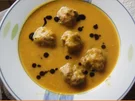 Herzhafte Kartoffel-Möhren-Suppe mit Rinderhackfleischbällchen - Rezept - Bild Nr. 16475