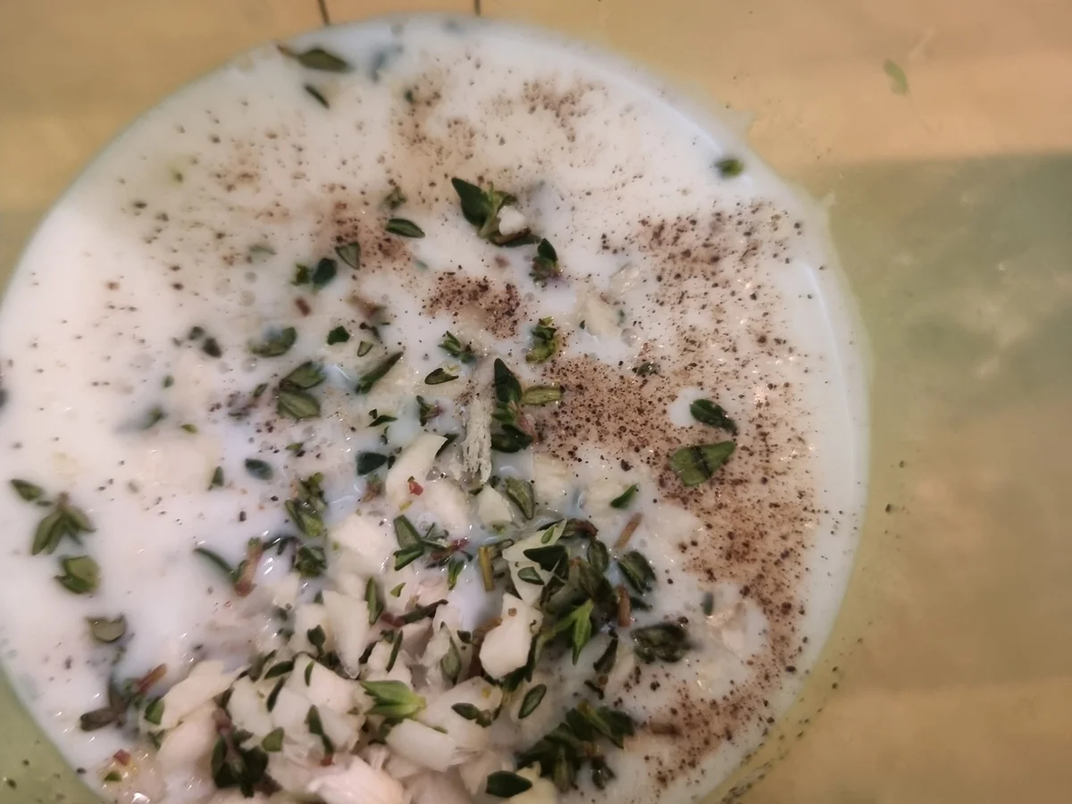 Spargel im Päckchen mit Buttermilch-Dressing - Rezept - Bild Nr. 16480