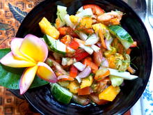Tropischer, gemischter Salat mit Mango - Rezept - Bild Nr. 2