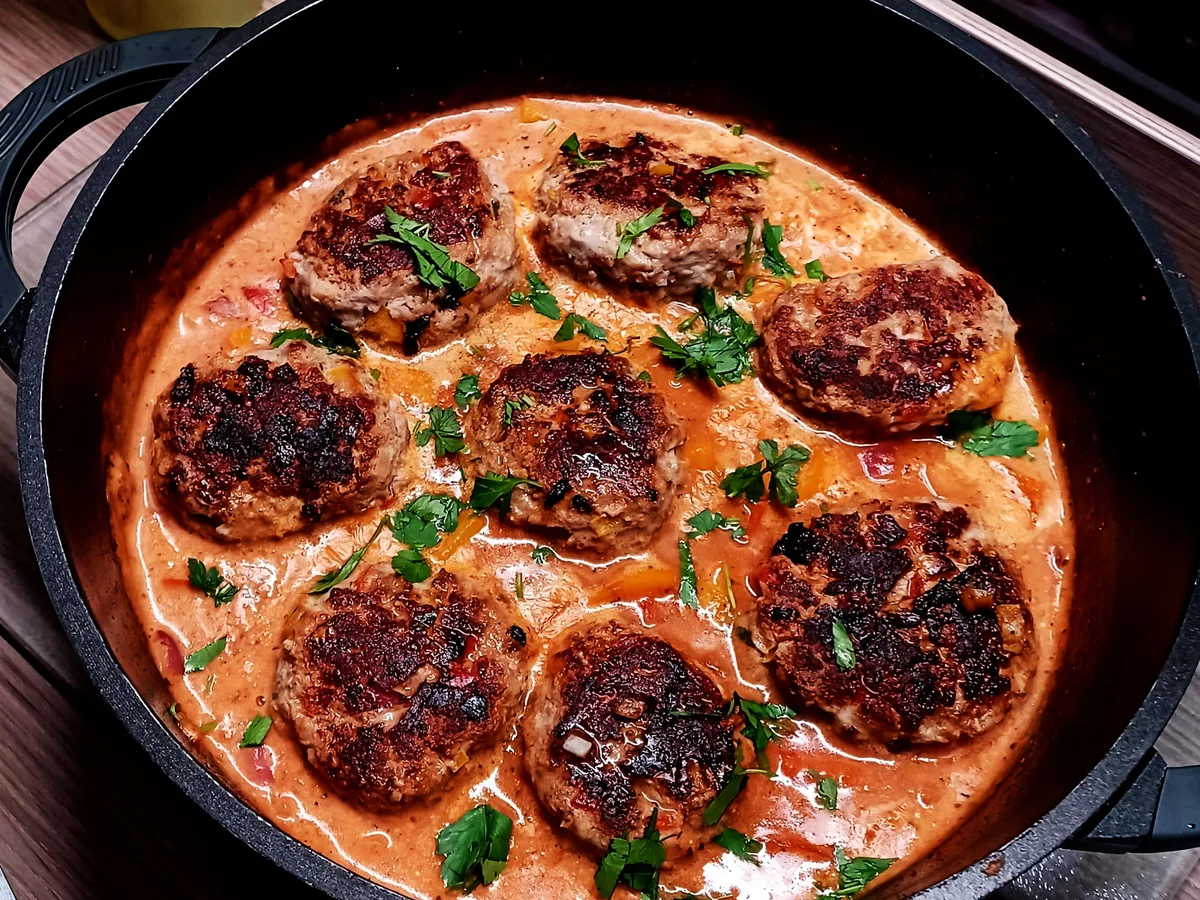 Rezept: Frikadellen mit leckerem Drumherum Bild Nr. 16481 Frikadellen mit leckerem Drumherum - Rezept - Bild Nr. 16481