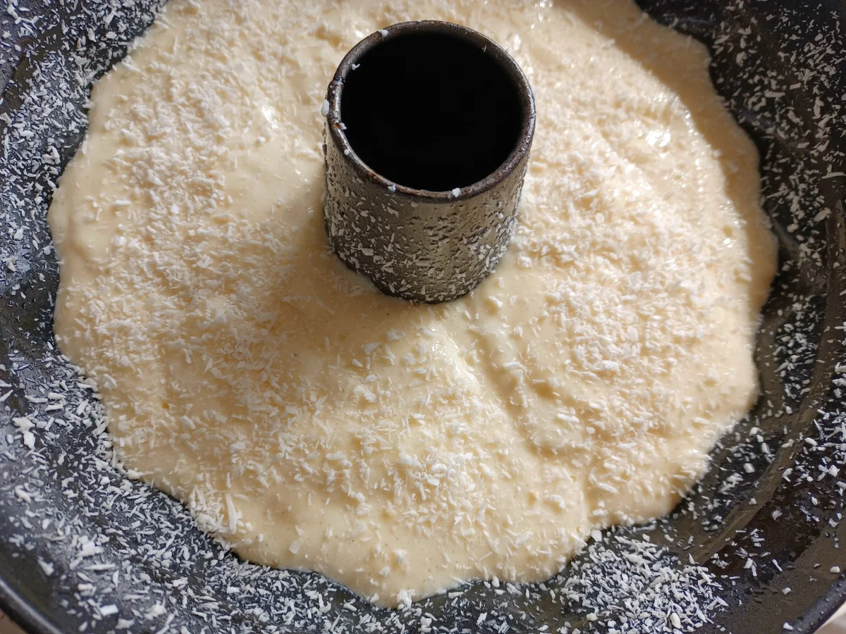 Puddingkuchen - Kokos / Mandel - Rezept - Bild Nr. 16509