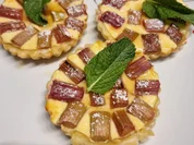 Rezept: Rhabarber -Tarteletts Bild Nr. 16498 Rhabarber -Tarteletts - Rezept - Bild Nr. 16498