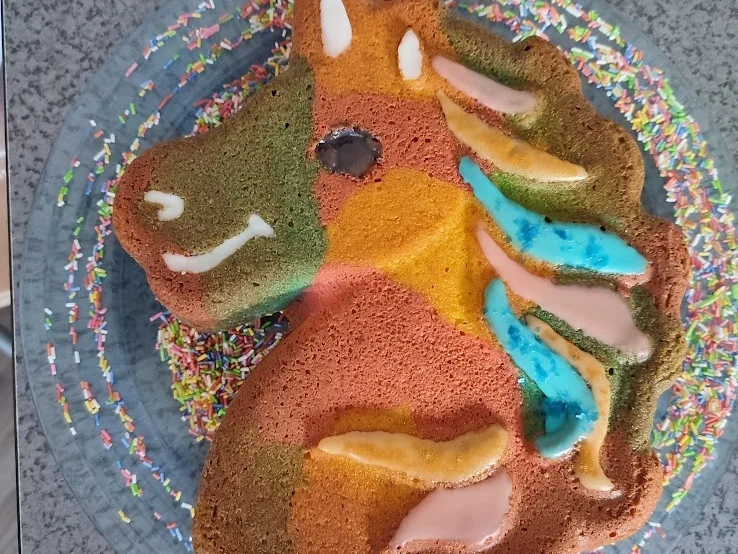 Papageienkuchen - Einhorn - Rezept - Bild Nr. 16498
