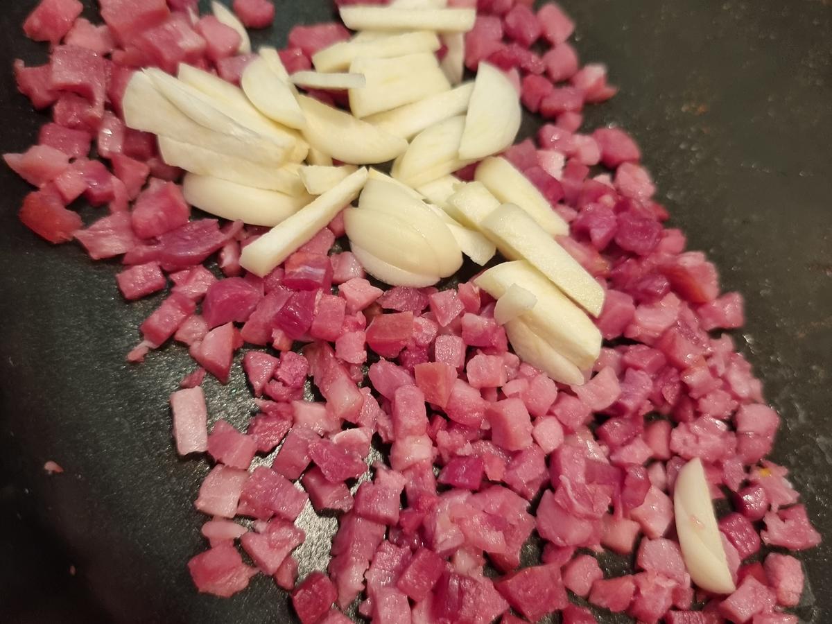 Schupfnudeln mit Petersilien Carbonara - schnell &amp; einfach - von Sheeva1960