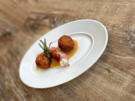 Garnele mit Bacalhau-Praline und Paprikasauce (MC Fitti) - Rezept - Bild Nr. 2