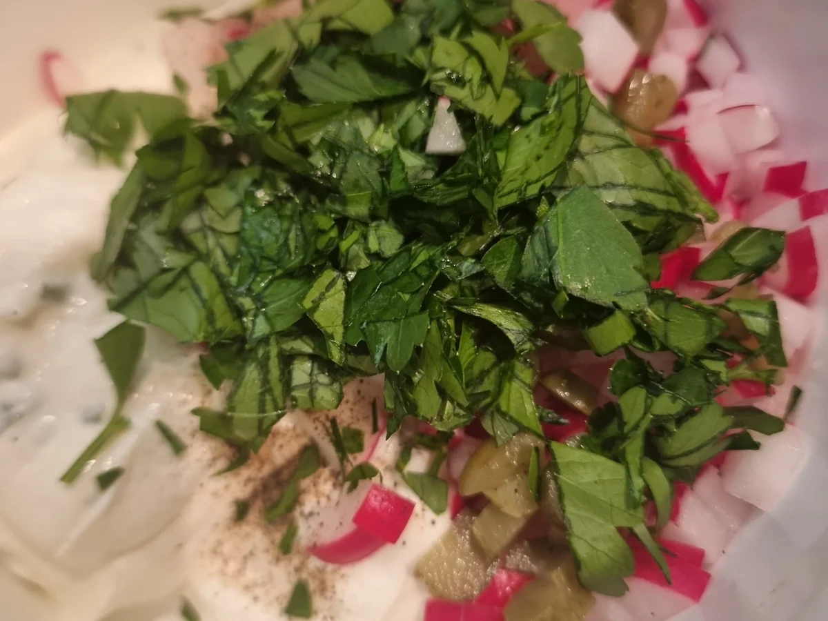 Kartoffelspiralen mit Radischen-Sour-Cream - Rezept - Bild Nr. 16510