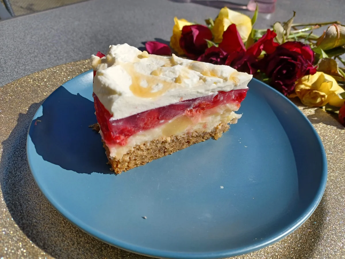 Apfel - Himbeer - Torte - Rezept - Bild Nr. 16506