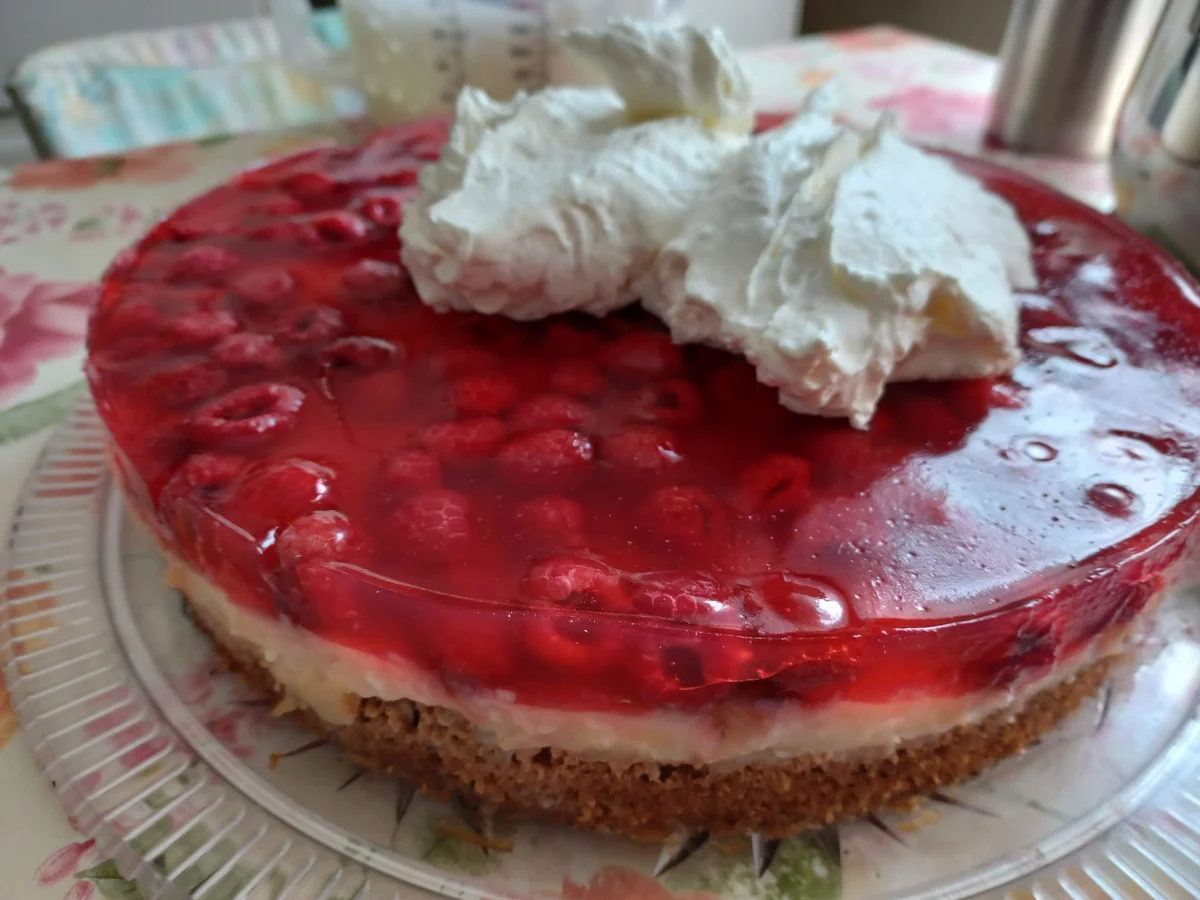 Apfel - Himbeer - Torte - Rezept - Bild Nr. 16519