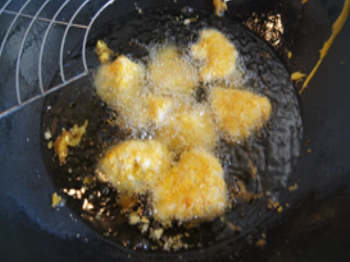 Frittierter Spargel mit Chicken Nuggets und Frühkartoffeln - Rezept - Bild Nr. 10