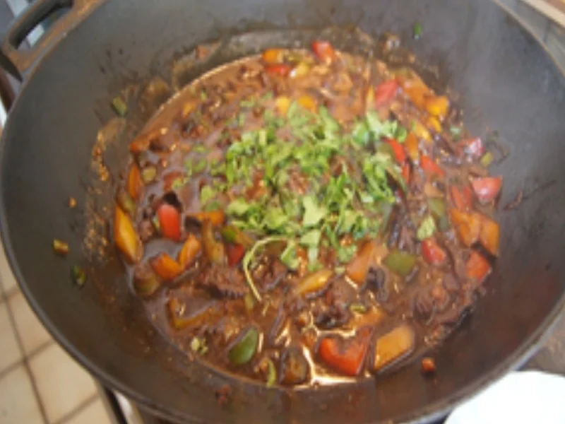 Rindfleisch mit Paprikamix und Basmatireis - Rezept - Bild Nr. 16524