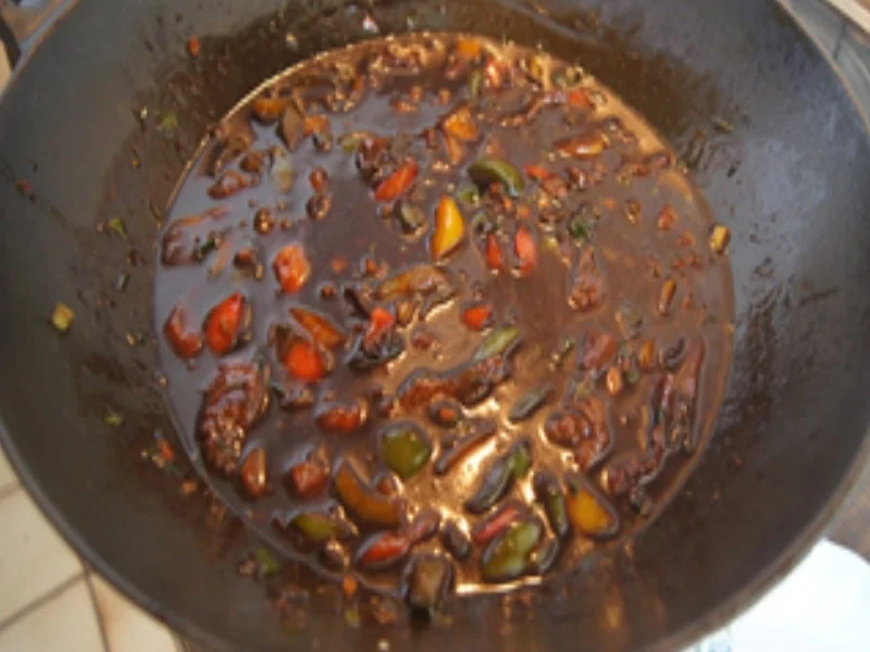 Rindfleisch mit Paprikamix und Basmatireis - Rezept - Bild Nr. 16525