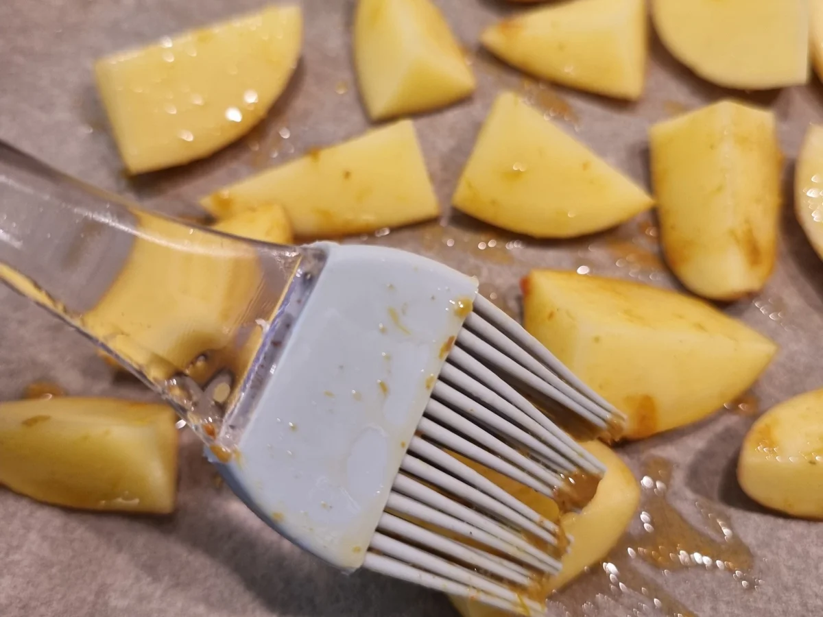 Kartoffel-Curry-Wedges - Rezept - Bild Nr. 16508