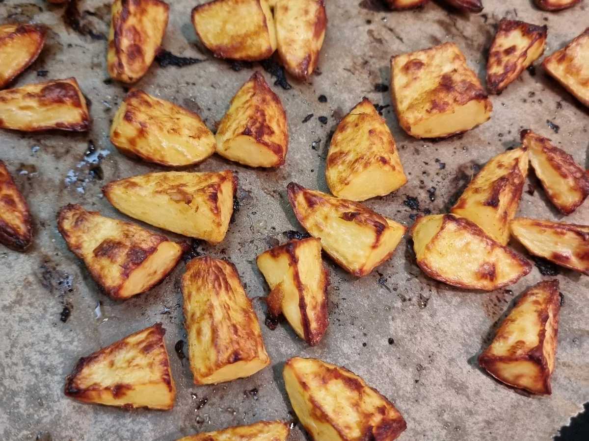 Kartoffel-Curry-Wedges - Rezept - Bild Nr. 16516