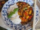 Schweinefleisch süß-sauer mit Basmatireis - Rezept - Bild Nr. 16505