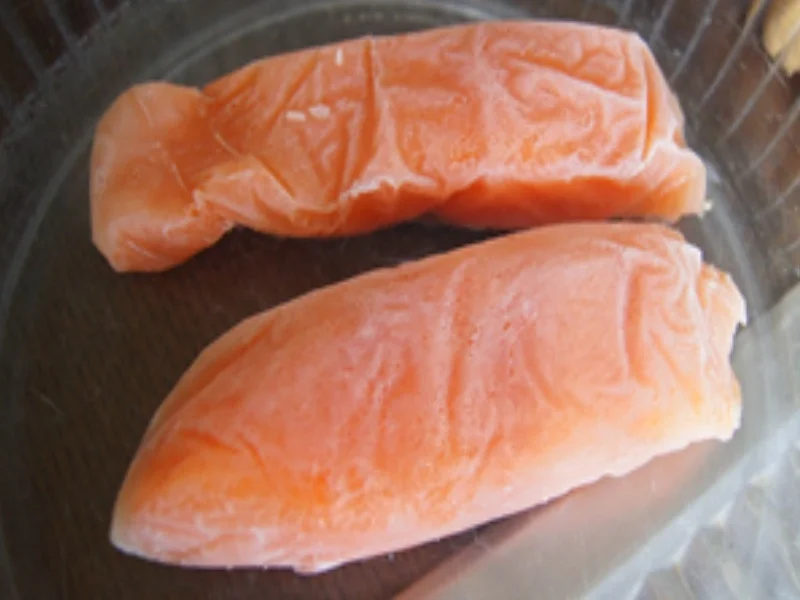 Spargel mit einfacher Sauce Hollandaise, Lachsfilet und Kümmel-Drillinge - Rezept - Bild Nr. 12