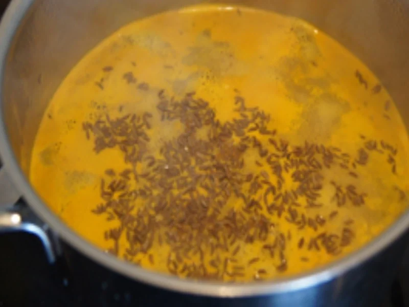 Spargel mit einfacher Sauce Hollandaise, Lachsfilet und Kümmel-Drillinge - Rezept - Bild Nr. 15