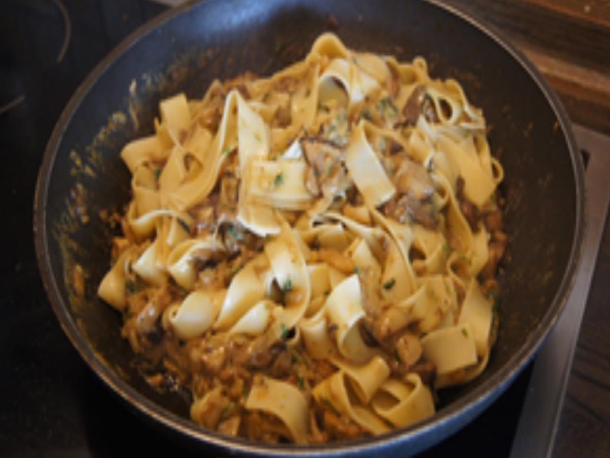 Pasta mit Steinpilzen und Hochzeit Nudeln - Rezept - Bild Nr. 17