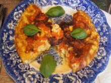 Mozzarella-Tomaten-Omelett - Rezept - Bild Nr. 2