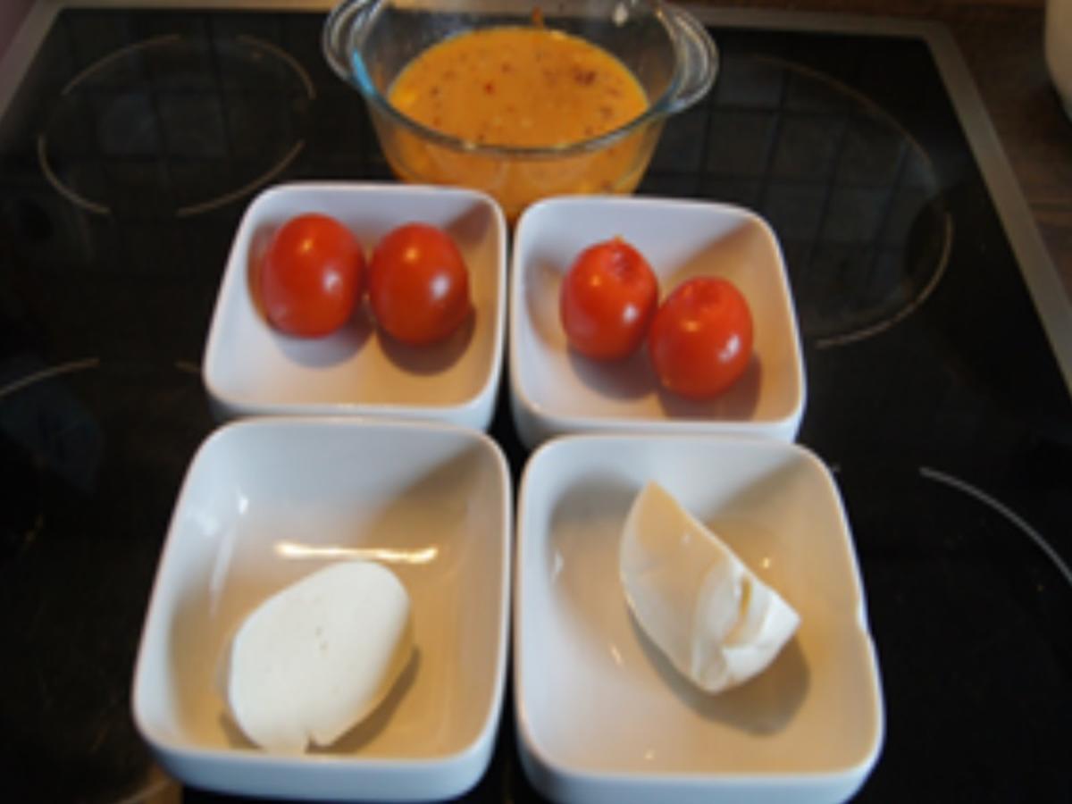 Mozzarella-Tomaten-Omelett - Rezept - Bild Nr. 7
