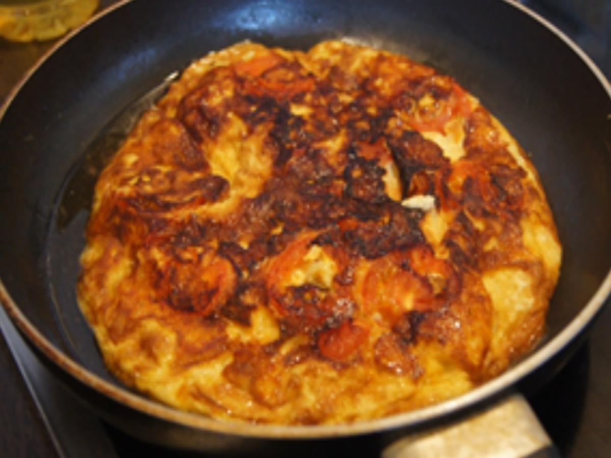 Mozzarella-Tomaten-Omelett - Rezept - Bild Nr. 15