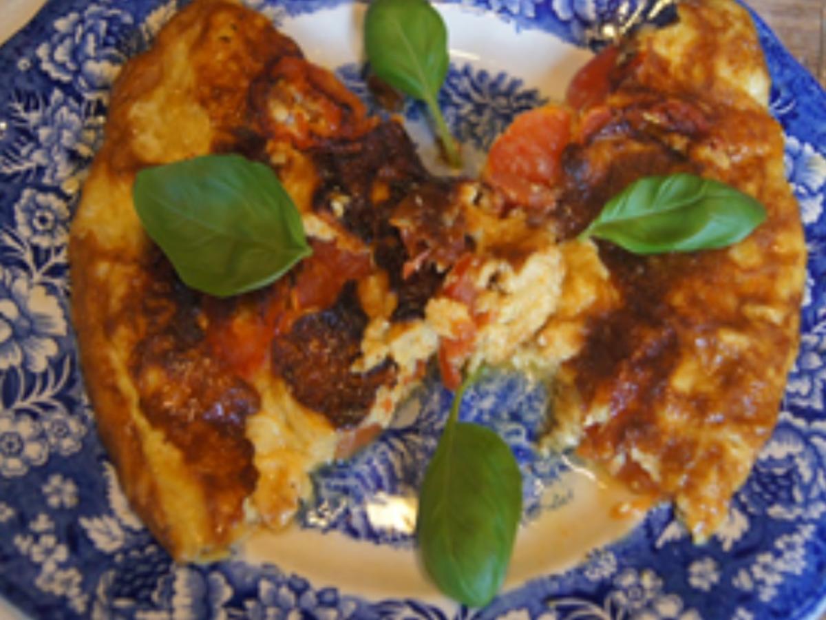 Mozzarella-Tomaten-Omelett - Rezept - Bild Nr. 17