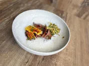 Kalbsherz mit Polenta, Mais und Baby-Artischocken (The BossHoss) - Rezept - Bild Nr. 16517