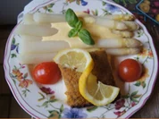 Weißer Spargel mit Fischfilet à la Bordelaise - Rezept - Bild Nr. 2